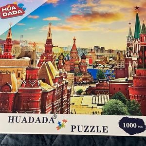 Huadada Puzzle Aerial Kremlin View 1000 pieces